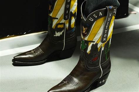 lv cowboy boots|louis vuitton western boots.